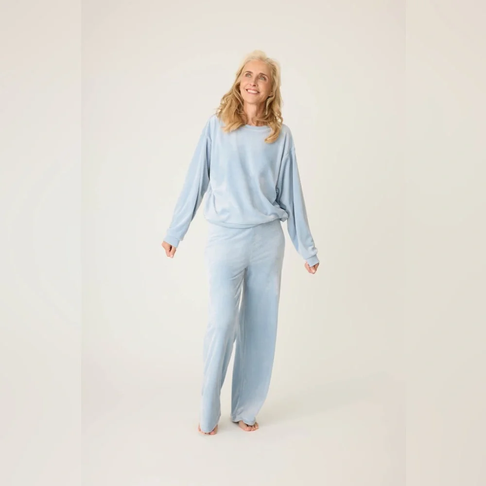 P.J. Salvage Light Blue Pants - Picture 7 of 10